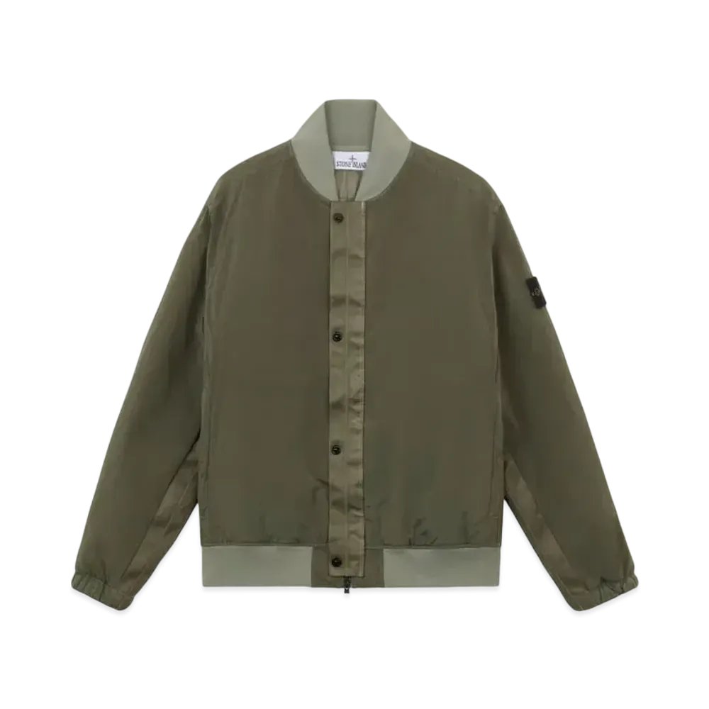 Stone Island 44919 Nylon Metal In Econyl "Musk Green"