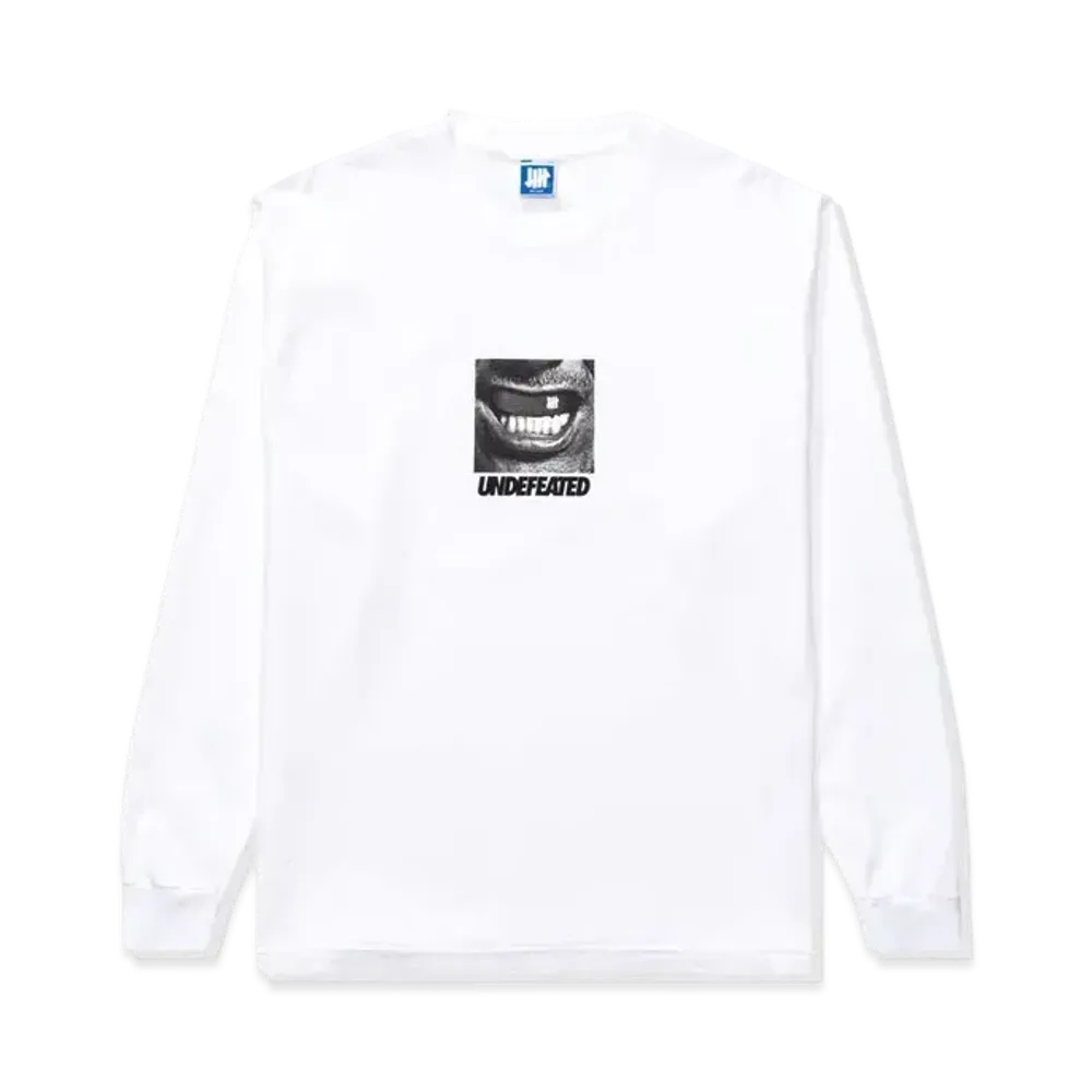 UNDEFEATED Grit L/S Tee "White"