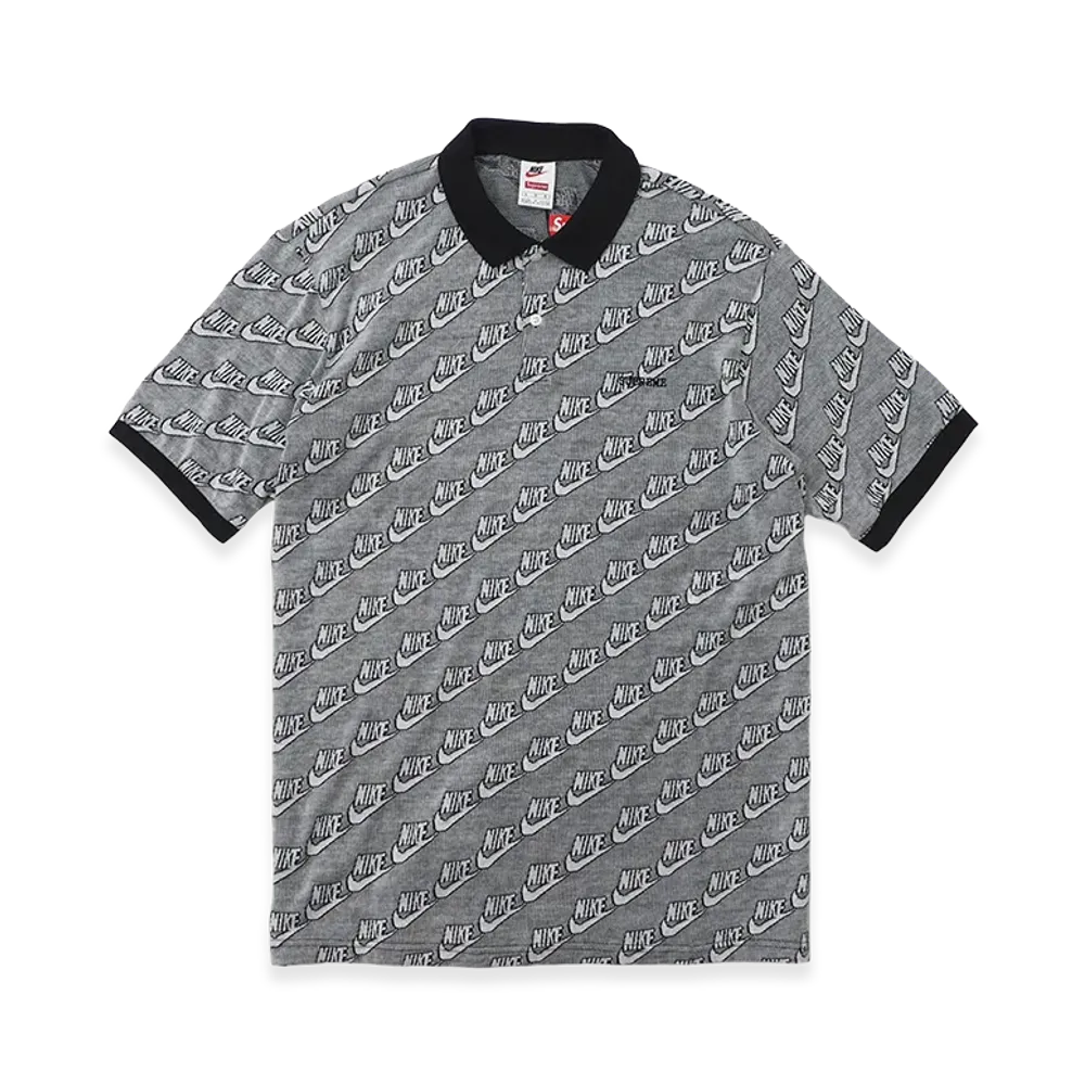 Supreme x Nike Jacquard Polo "Black"