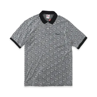 Supreme x Nike Jacquard Polo "Black"