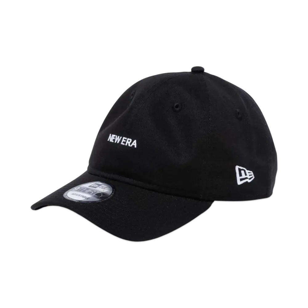 NEW ERA 9Thirty Cross Strap New Era Mini Logo Non Wash Cotton "Black/White"