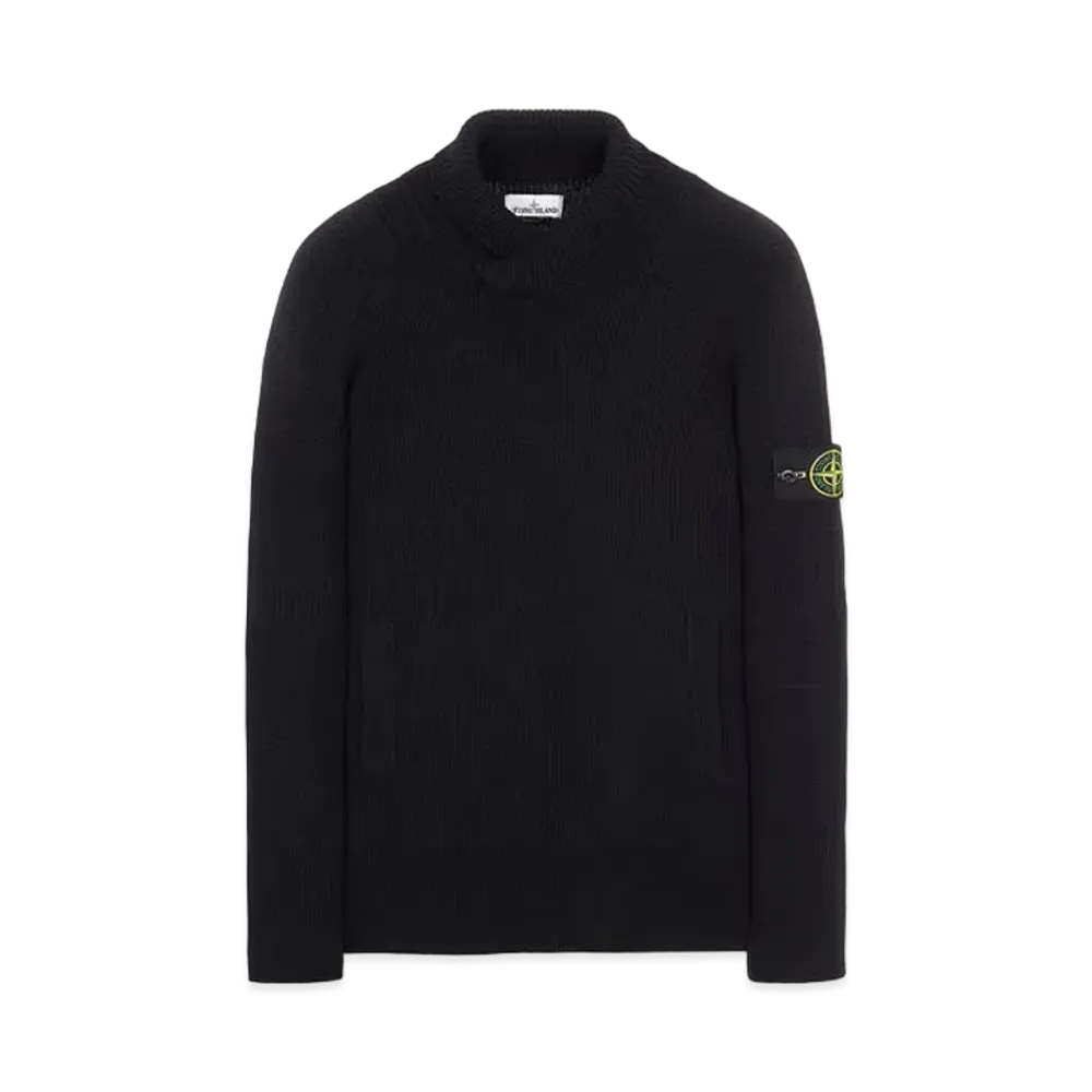 Stone Island 551A7 COMFORT WOOL-COTTON "Black"