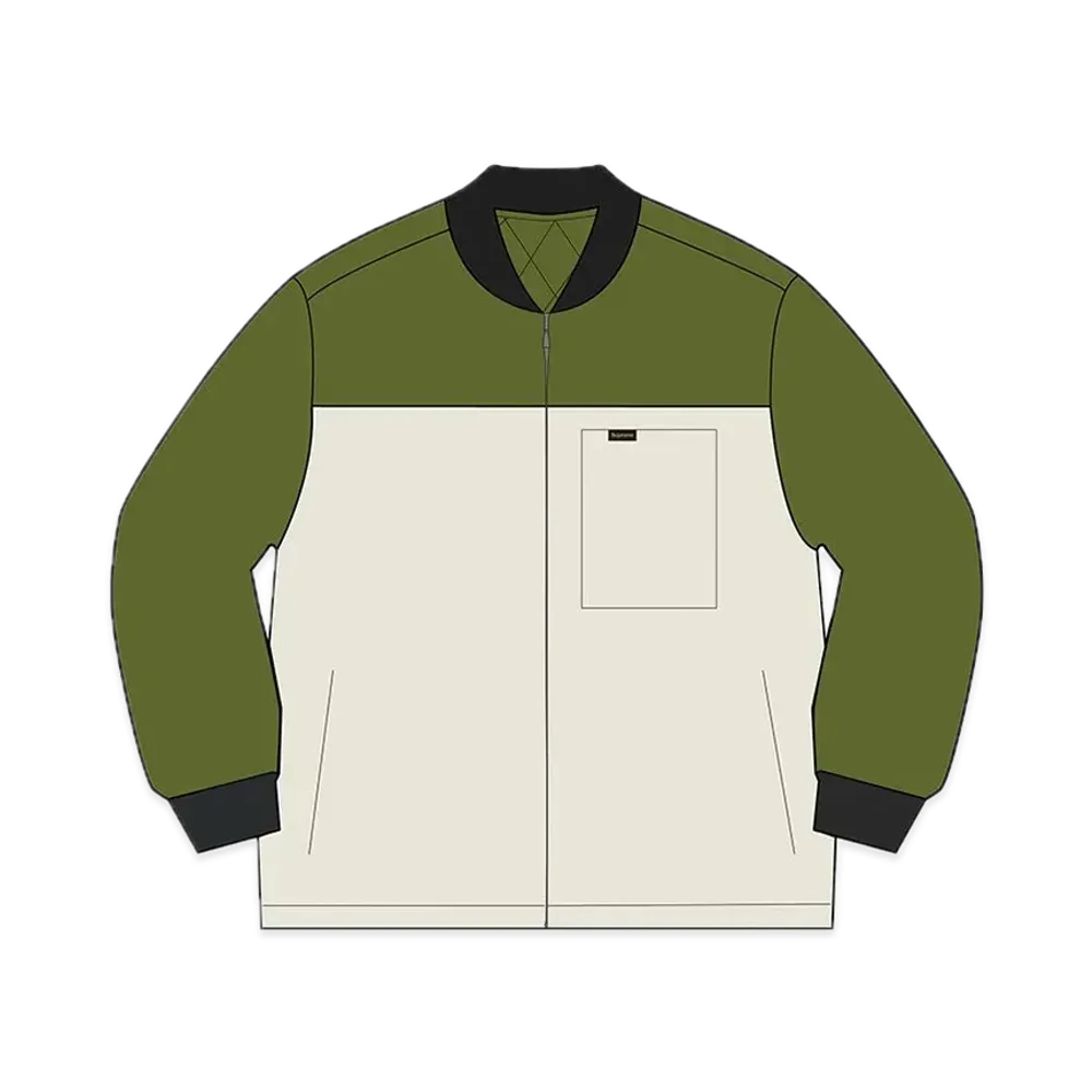 Supreme Reversible Tech Work Jacket "Green"