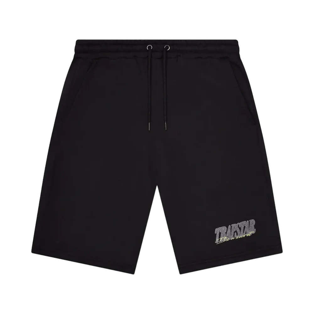 TRAPSTAR Signature Shorts Set "Black/Slime"