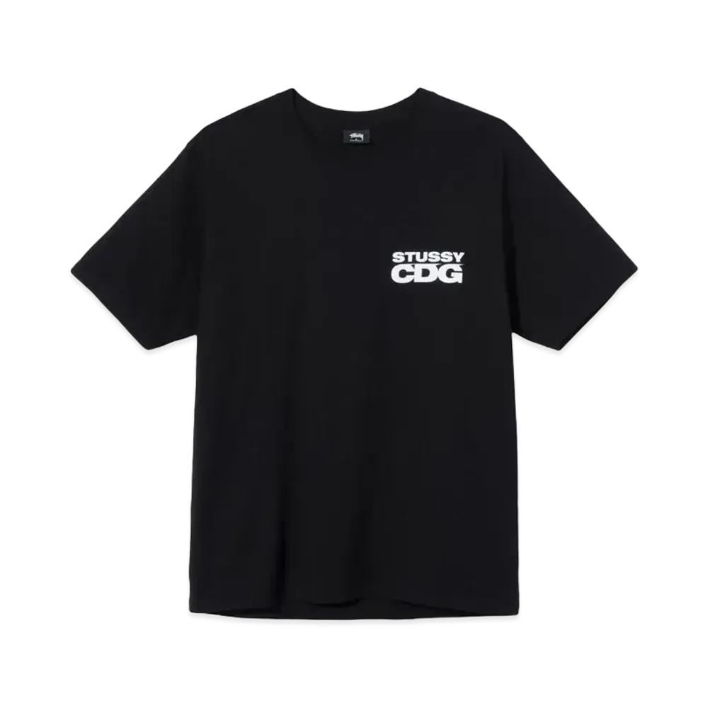 Stussy CDG Surfman Tee "Black"