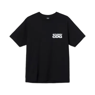 Stussy CDG Surfman Tee "Black"