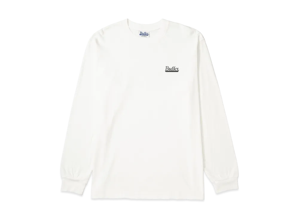 Buffer LS Tee Buffer Club Team "White"