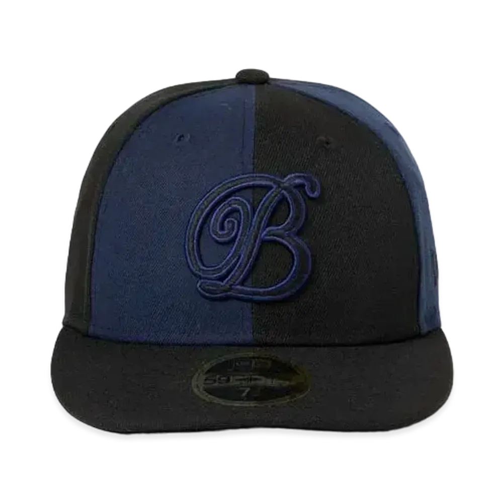 BlackEyePatch EMBLEM NEW ERA CAP "Black/Navy"