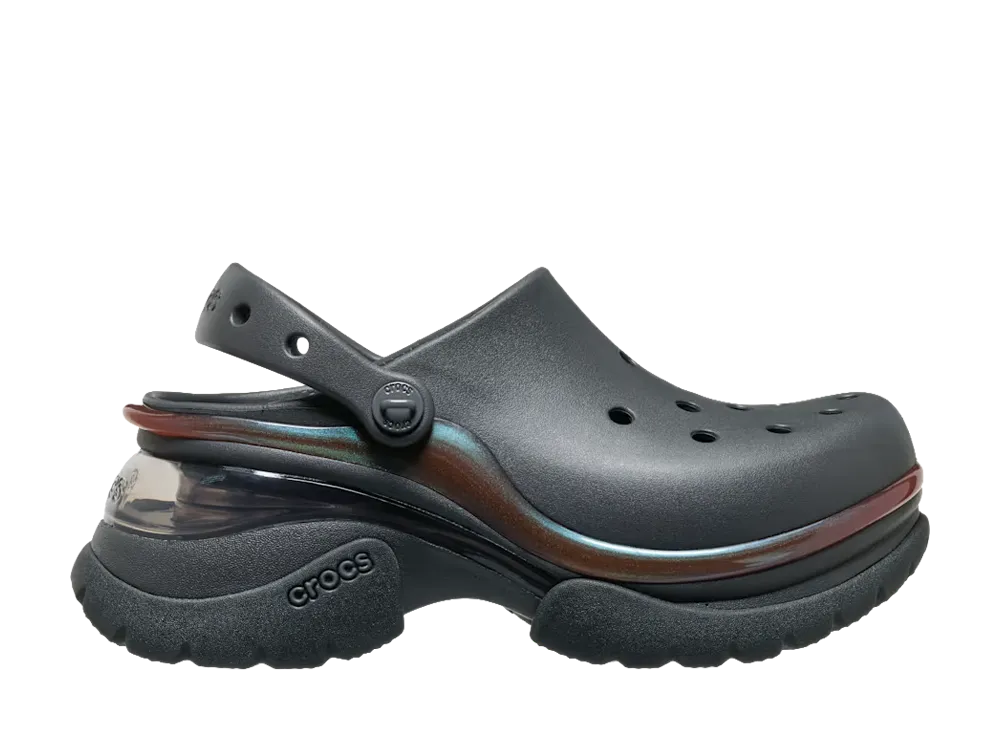 Crocs Women's Super Bae Clog "Black Sand"