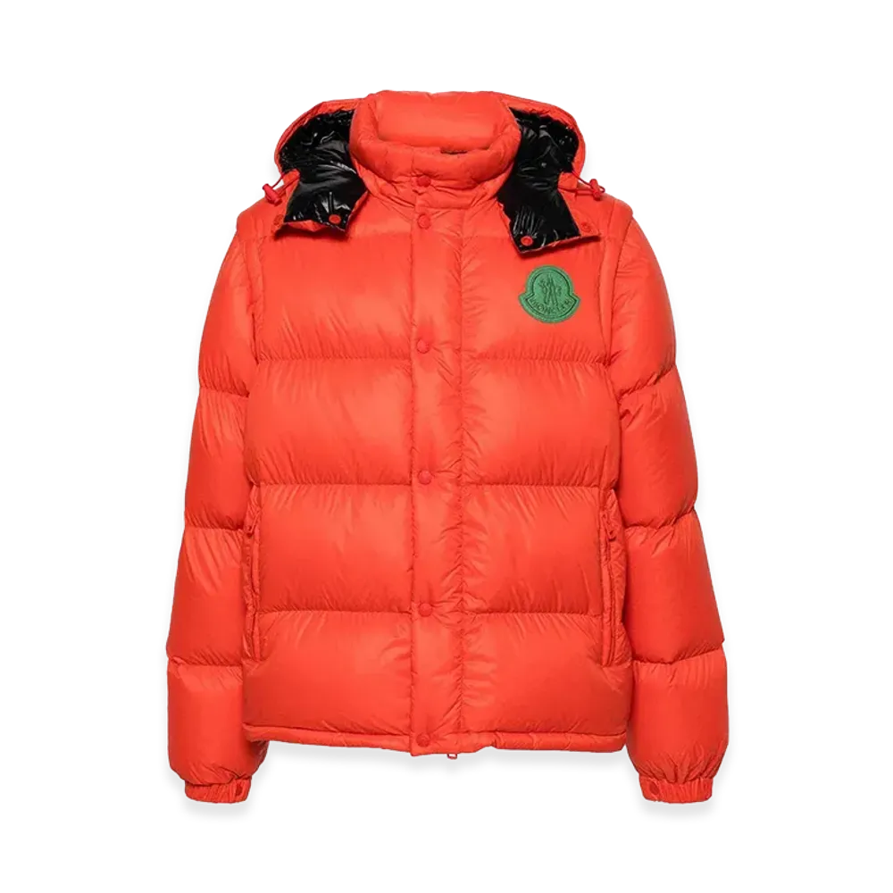 MONCLER Cyclone 2-In-1 Padded Jacket "Dark Orange"