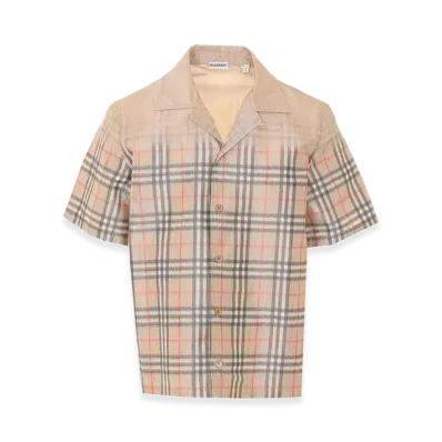 Burberry "Hugh" Casual Shirt "Beige"