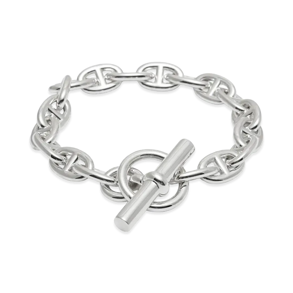 Hermes Chaine D'ancre PM Bracelet "Silver"