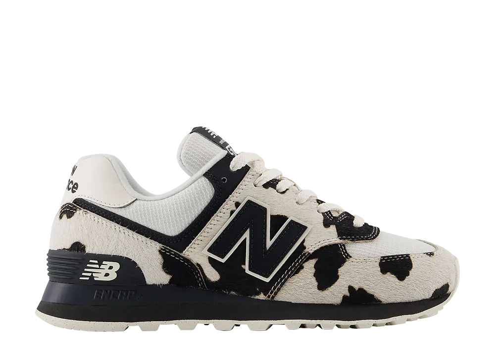New Balance 574 "Black Cow Print"