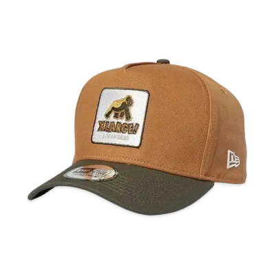 XLARGE x NEW ERA WALKING APE SNAPBACK CAP "Beige"