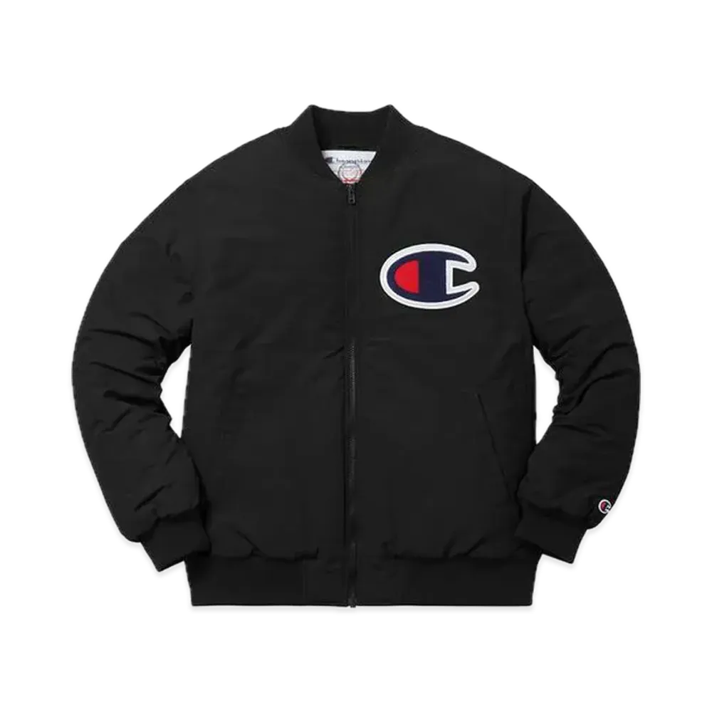 Supreme x Champion Color Blocked Jacket "Black"