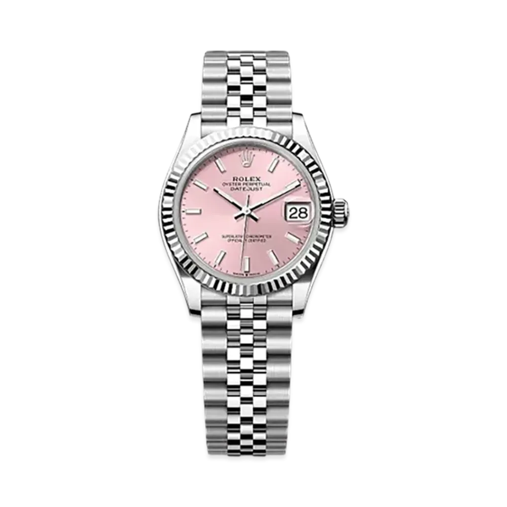ROLEX Datejust 31mm Oystersteel & White Gold 278274 "Pink"