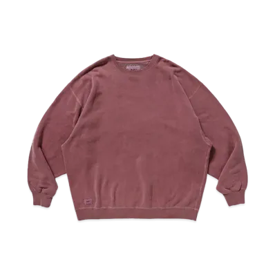 WTAPS Blank 01 / Crew Neck / Cotton "Red"