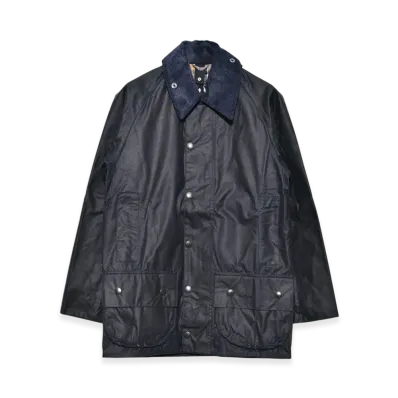 Barbour Beaufort Oiled Jacket "Navy"
