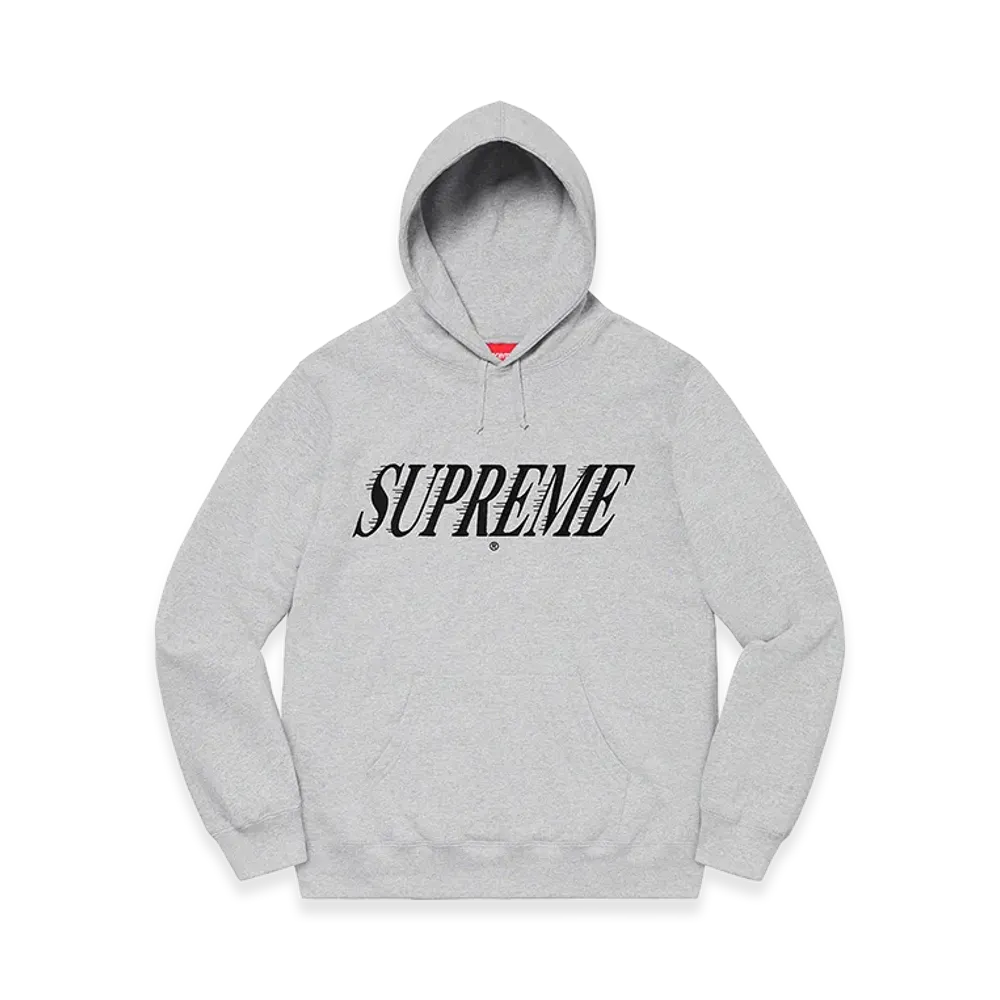 Supreme Crossover Hooded Sweatshirt "Heather Grey"