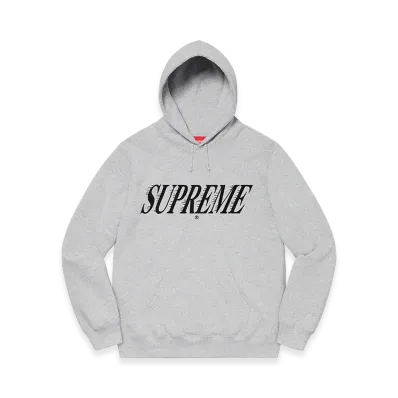 Supreme Crossover Hooded Sweatshirt "Heather Grey"