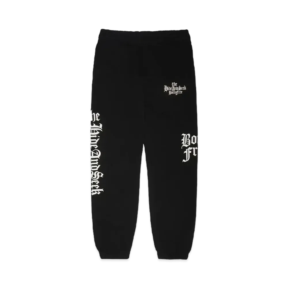 Hide and Seek The H&S Sweat Pant "BLACK"