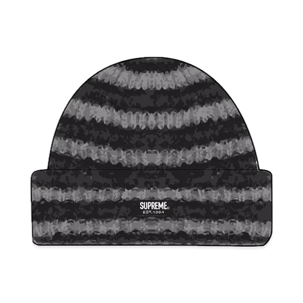 Supreme Loose Stripe Beanie "Black"