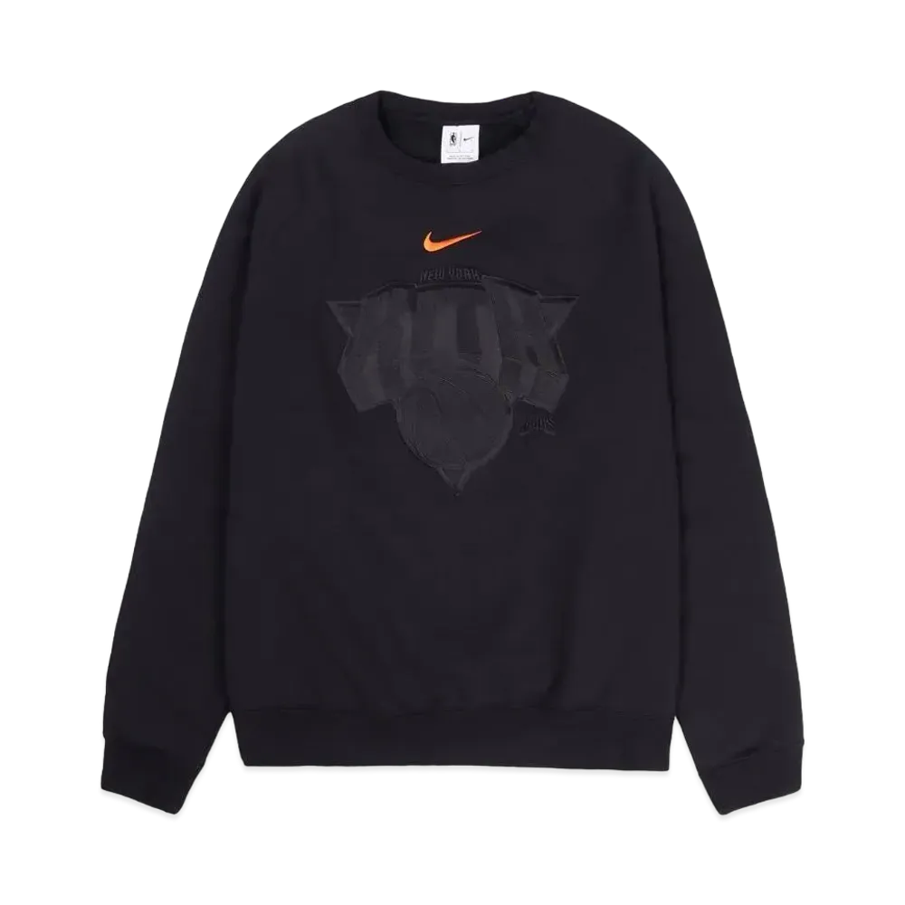 Kith x Nike x New York Knicks Fleece Crewneck "Black"