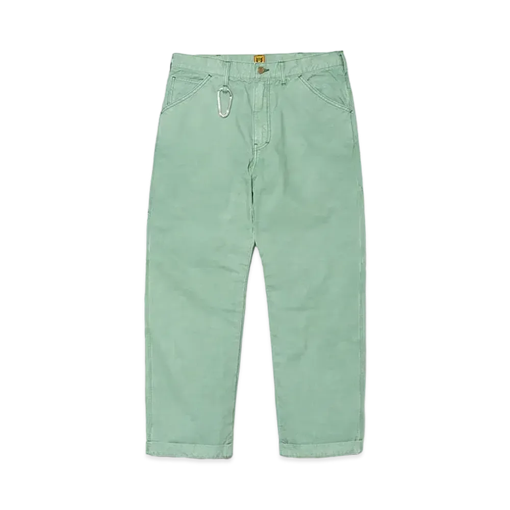 HUMAN MADE Garment Dyed Painter Pants "Green"