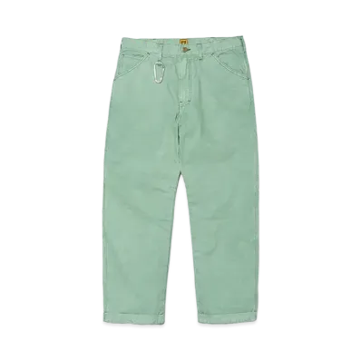 HUMAN MADE Garment Dyed Painter Pants "Green"