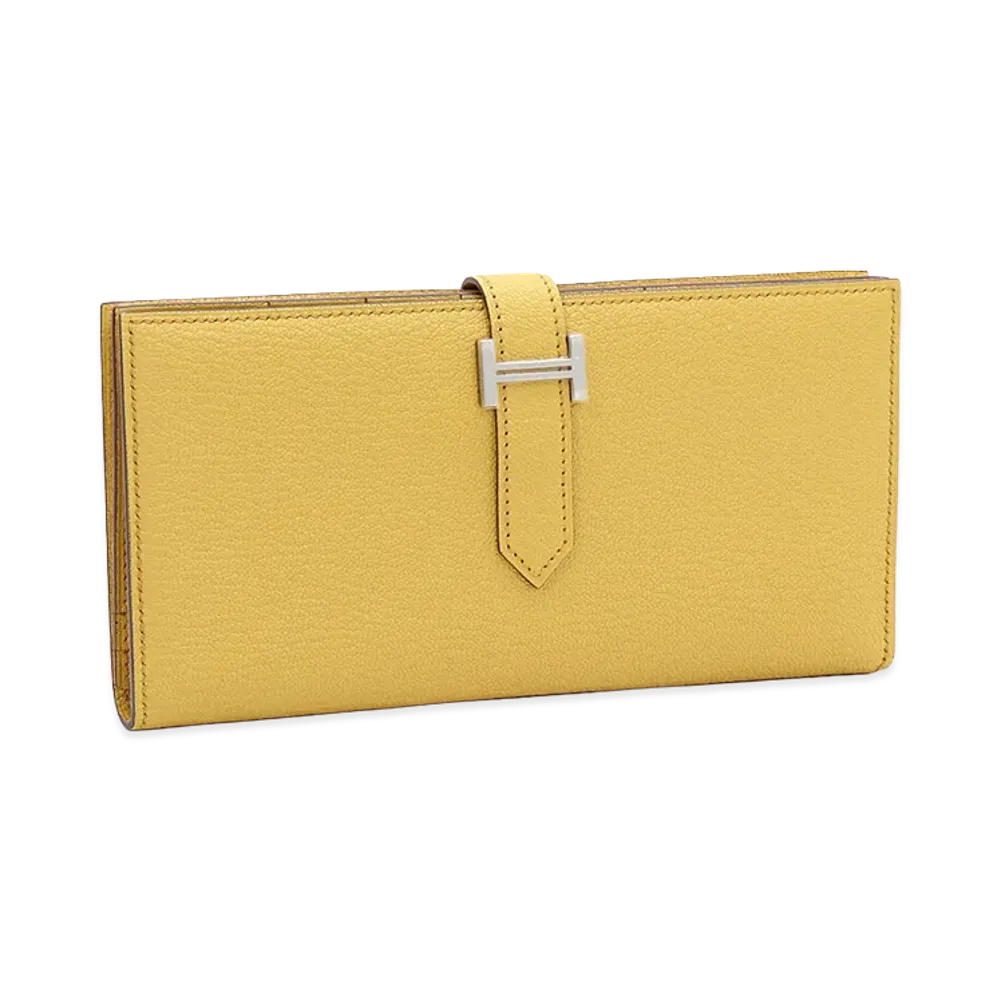 Hermes Bearn Soufflet Chevre Mysore "Sun"