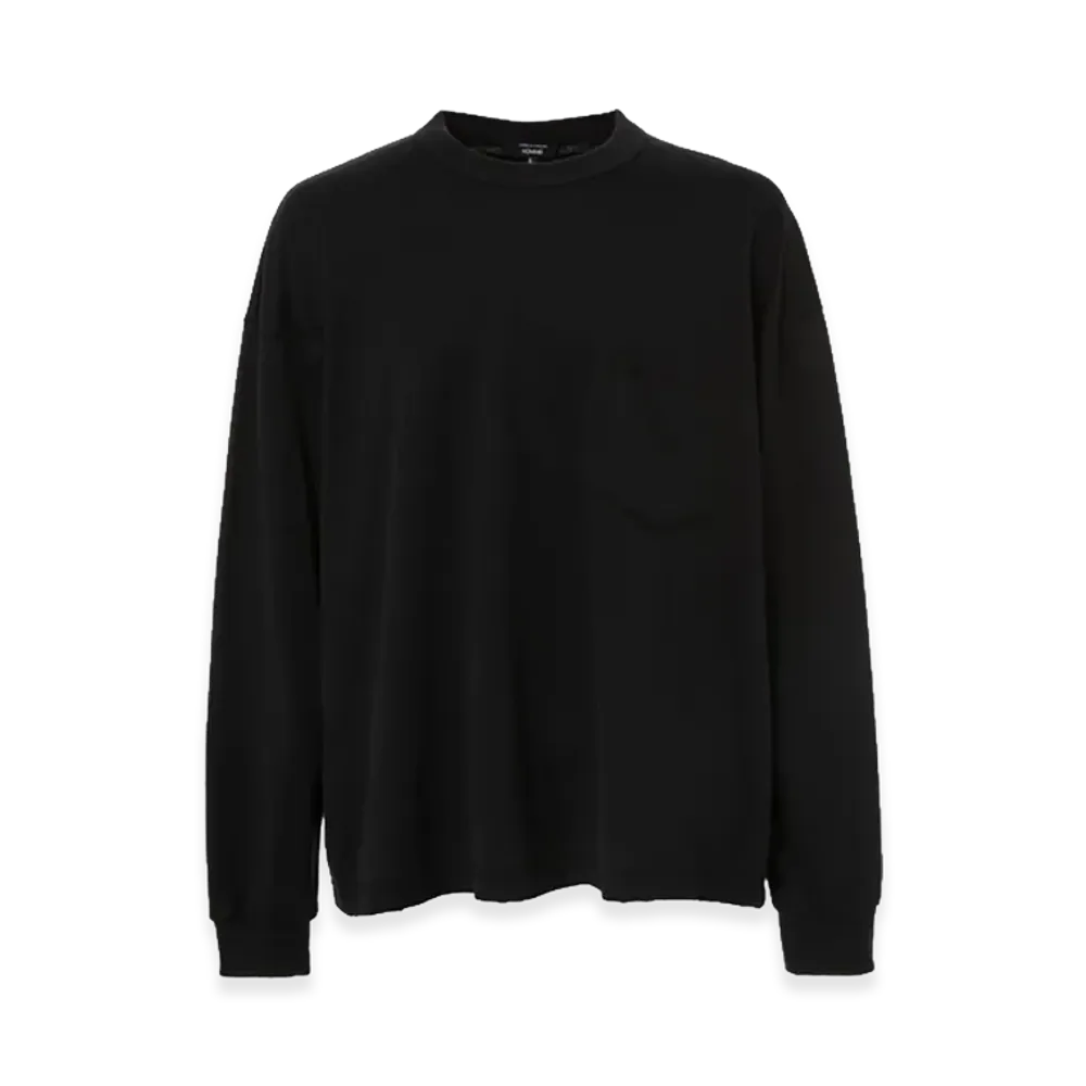 COMME des GARCONS HOMME Cotton Plain T-Shirts "Black"