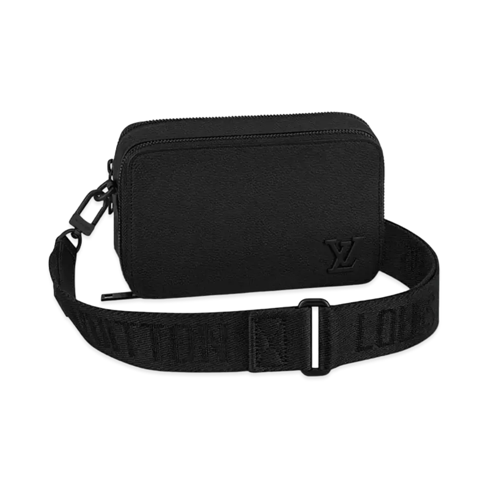 Louis Vuitton Alpha Wearable Wallet Calf Leather "Noir"