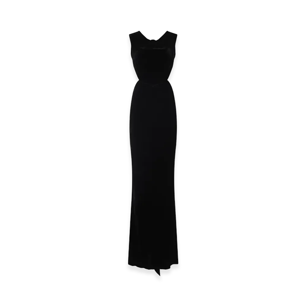Rick Owens Women's Long Dress "Black"