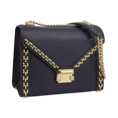 MICHAEL KORS Women's Whitney LG Shoulder "Navy"