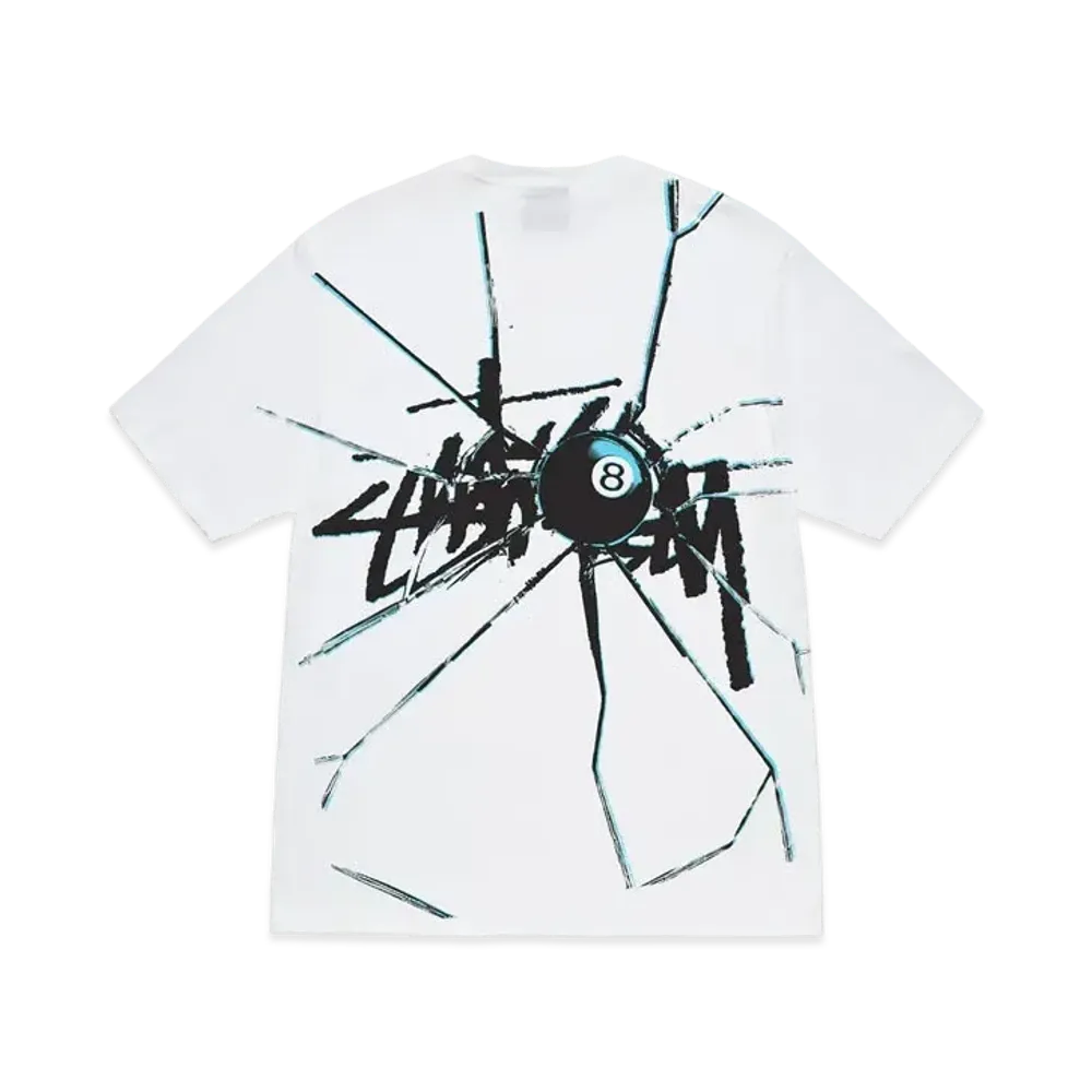 Stussy Shattered Tee "White"
