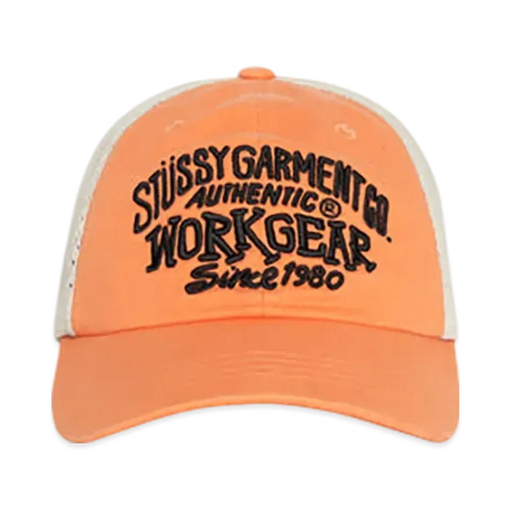 Stussy Low Profile Workgear Strapback "Orange"