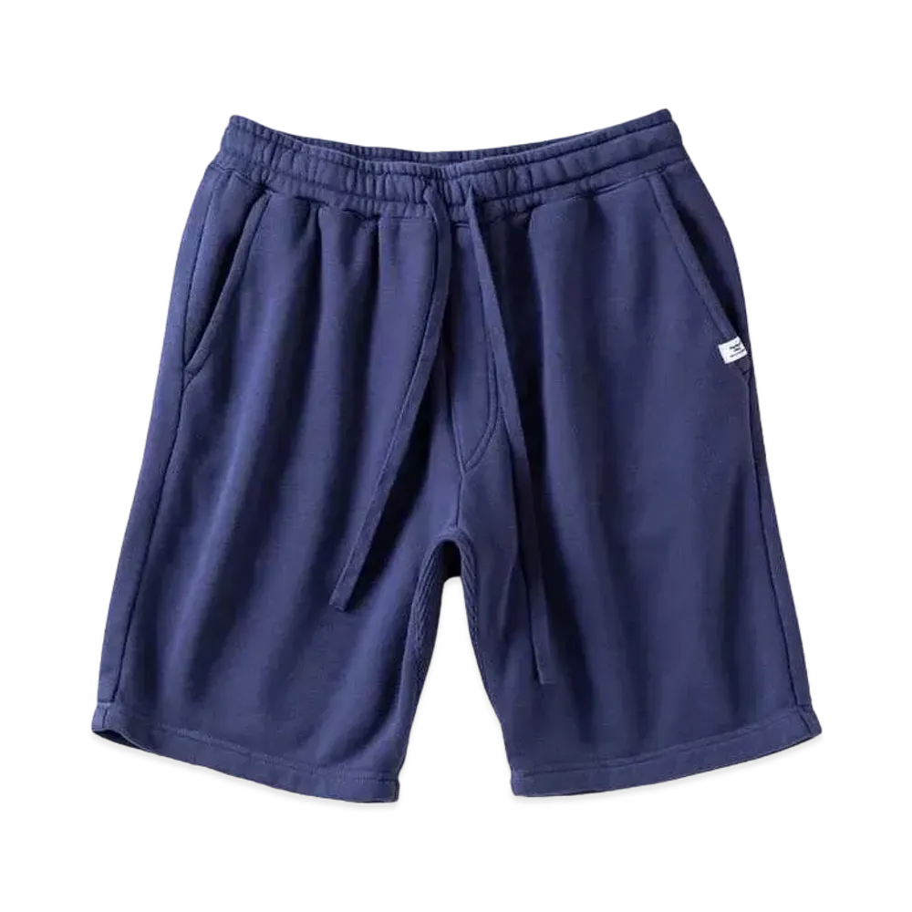 Perfect ribs Basic Sweat Short Pants "Vintage Navy"