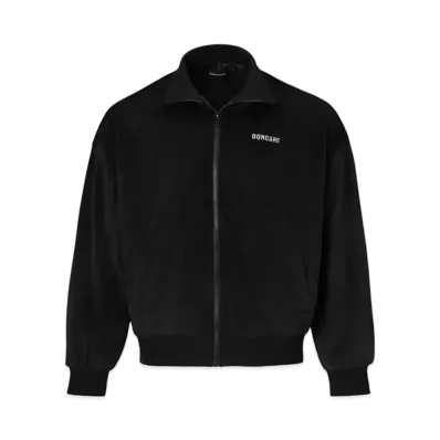 DONCARE Polyester Velour Jacket "Black"