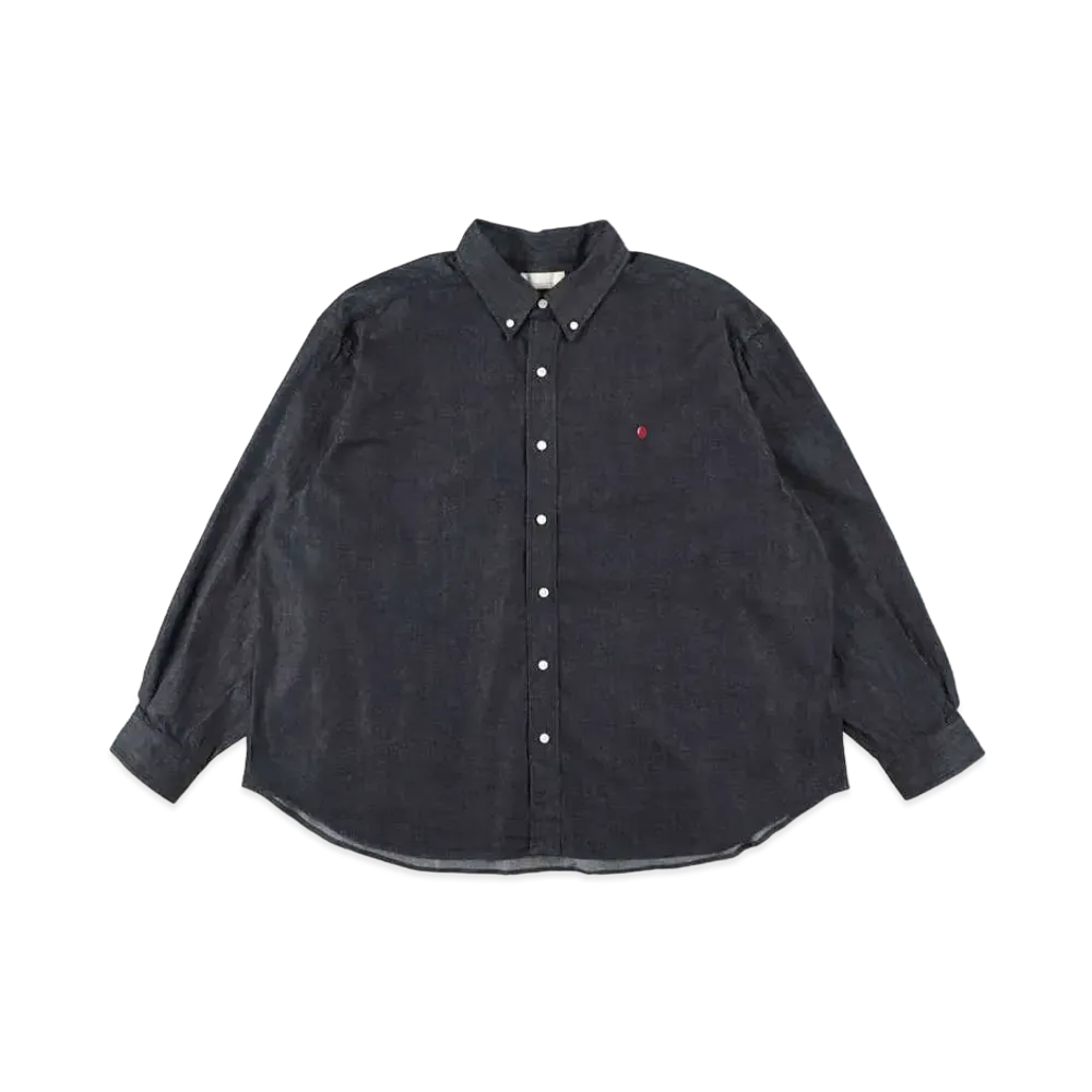 WIND AND SEA BALLOON DENIM SHIRT "Denim Blue"