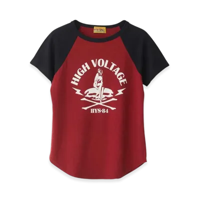 HYSTERIC GLAMOUR High Voltage T-Shirt "Red"