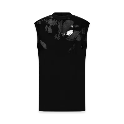 Rick Owens DRKSHDW 'tarp T' Top "Black"