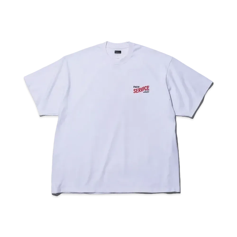 FreshService Corporate Printed S/S Tee All Day All Night "White/Black"