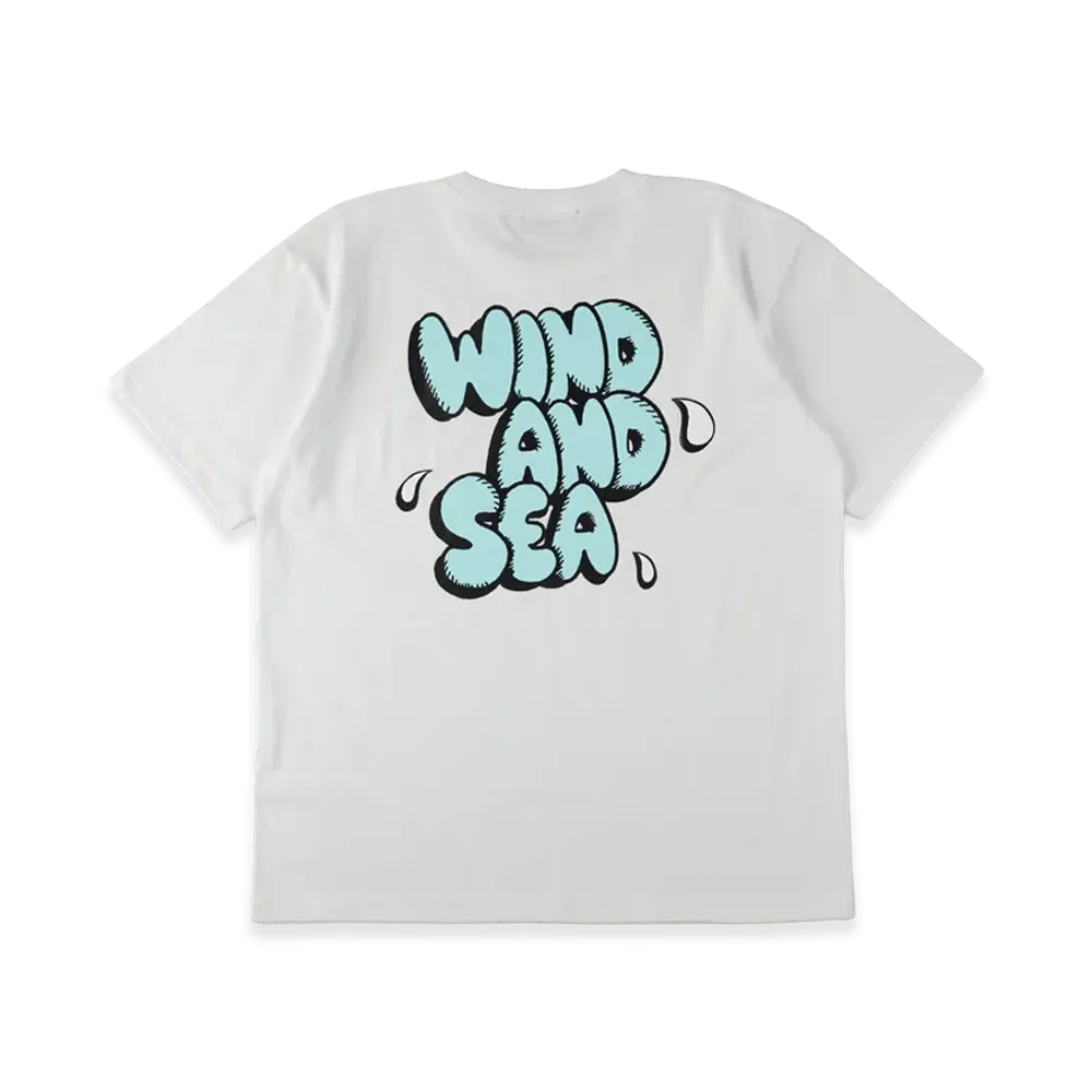 WIND AND SEA Bubble Logo S/S Tee "White"