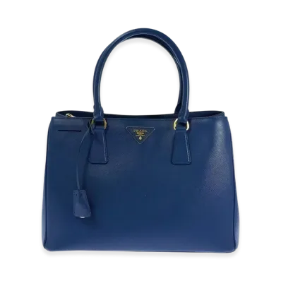 PRADA Galleria Saffiano Leather Handbag "Blue"