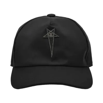 RICK OWENS x Champion Baseball Cap "Black"