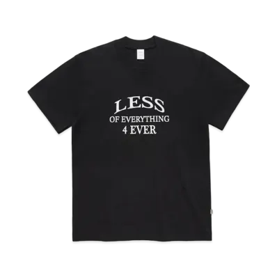 JJJJound Less 4 Ever T-shirt "Black"