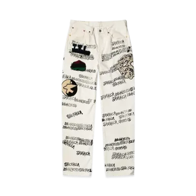 Stussy x Our Legacy x Denim Tears TTL 501 Jean "White"