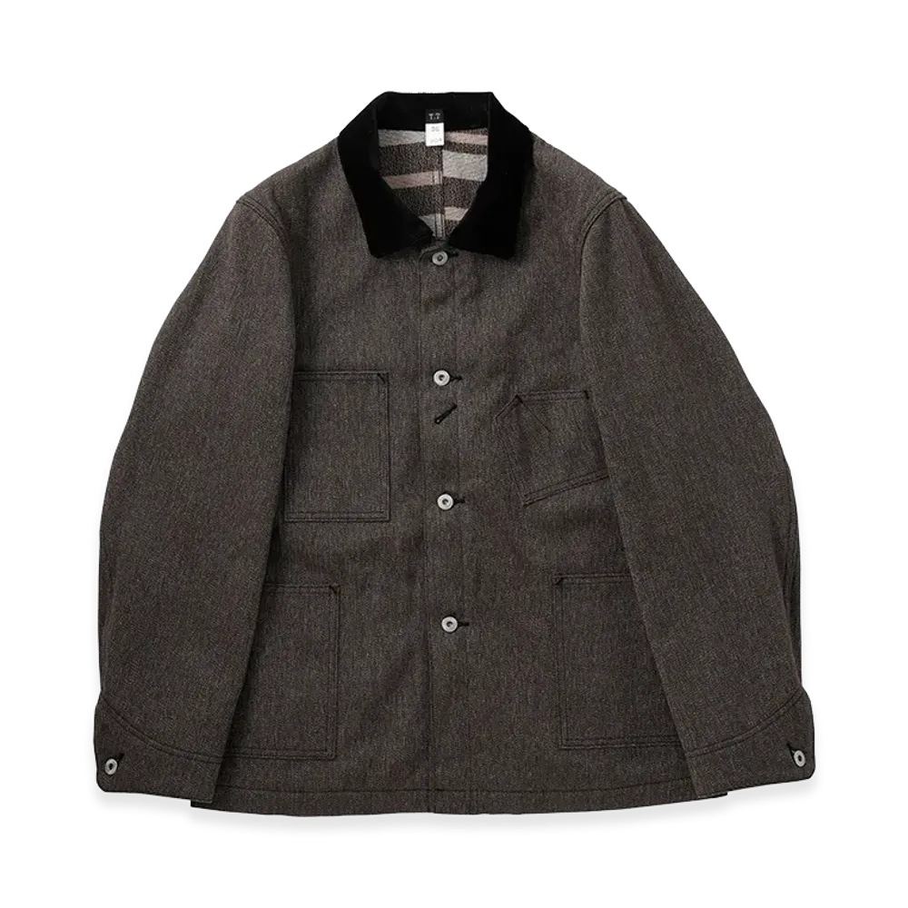 T.T Taiga Takahashi LOT.304 Blanket Lining Coverall Jacket "Covert"