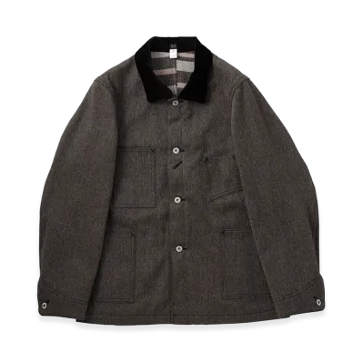 T.T Taiga Takahashi LOT.304 Blanket Lining Coverall Jacket "Covert"