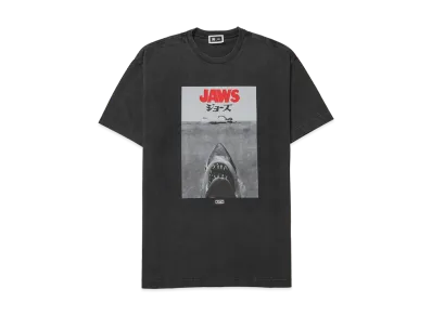 Kith x JAWS Japanese Poster Vintage Tee "Black"
